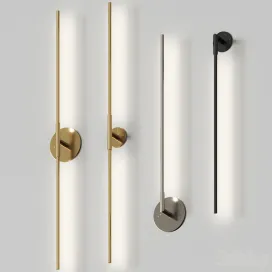 Juniper thin single double float wall lamps